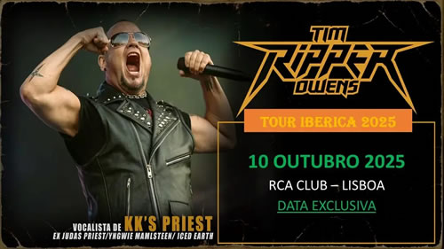 Tim Ripper Owens (Lisboa, 10.10)