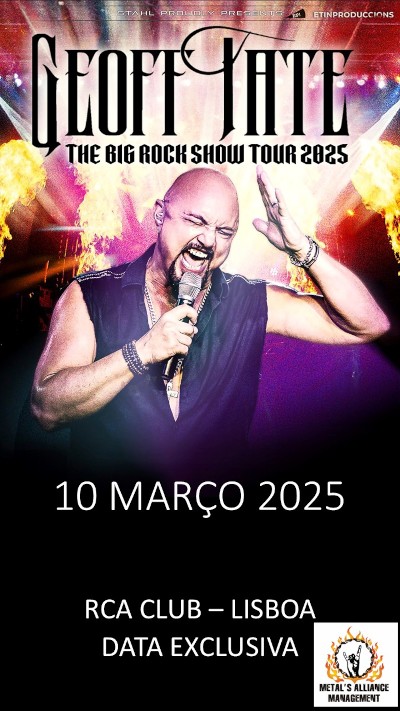 Geoff Tate (Lisboa, 10.03)